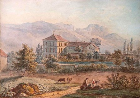 L'hôpital vers 1825